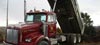 Redline Bobcat Truck delivering soil